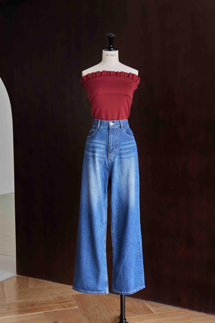 【送料込】 自宅試着のみ】Ruche メルカリ - Top Knit Shoulder Off トップス