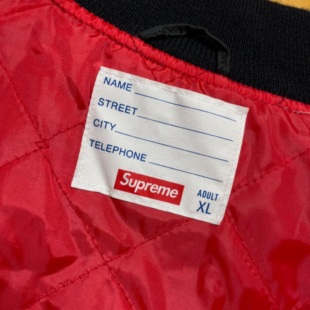 ジャケット・アウター Supreme Crusaders Nylon Varsity Jacket