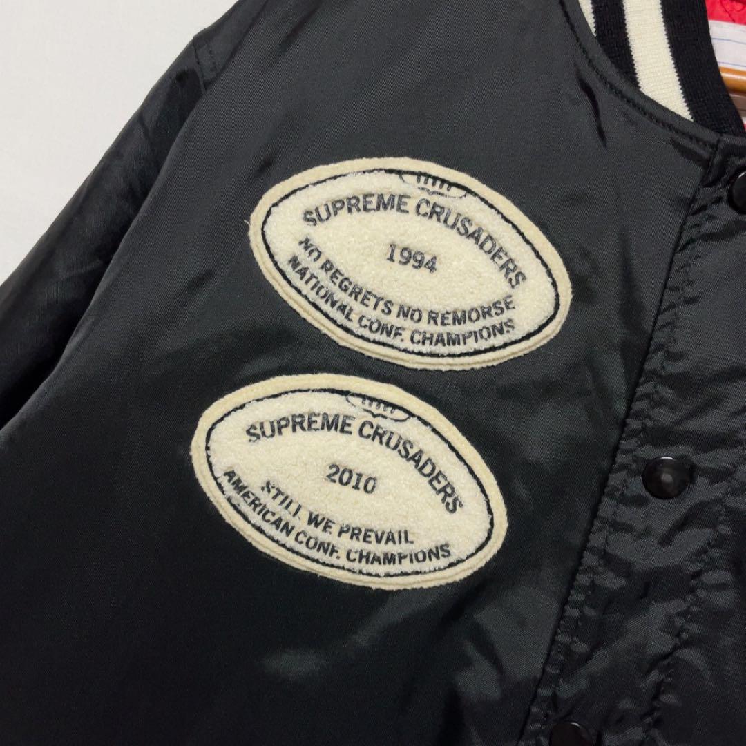 ジャケット・アウター Supreme Crusaders Nylon Varsity Jacket