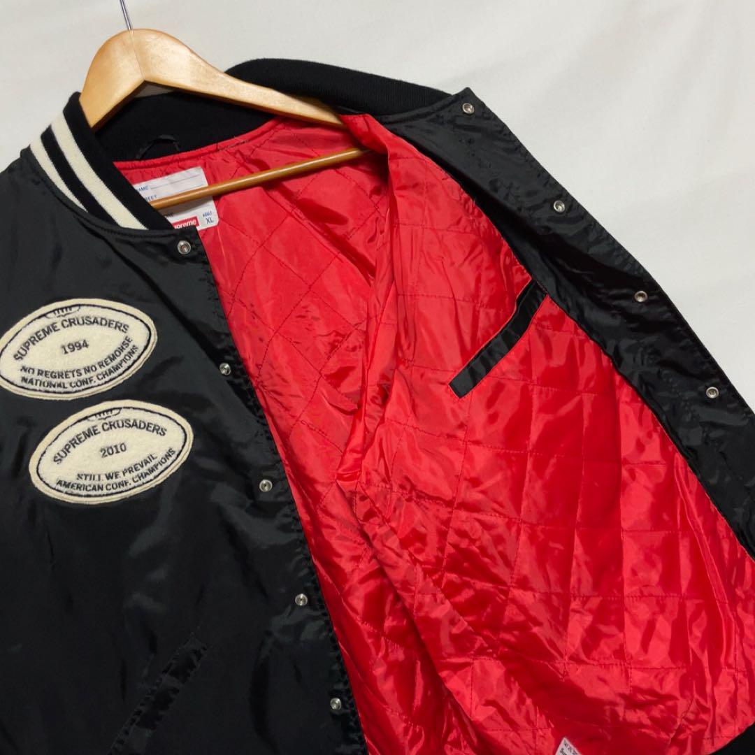 ジャケット・アウター Supreme Crusaders Nylon Varsity Jacket