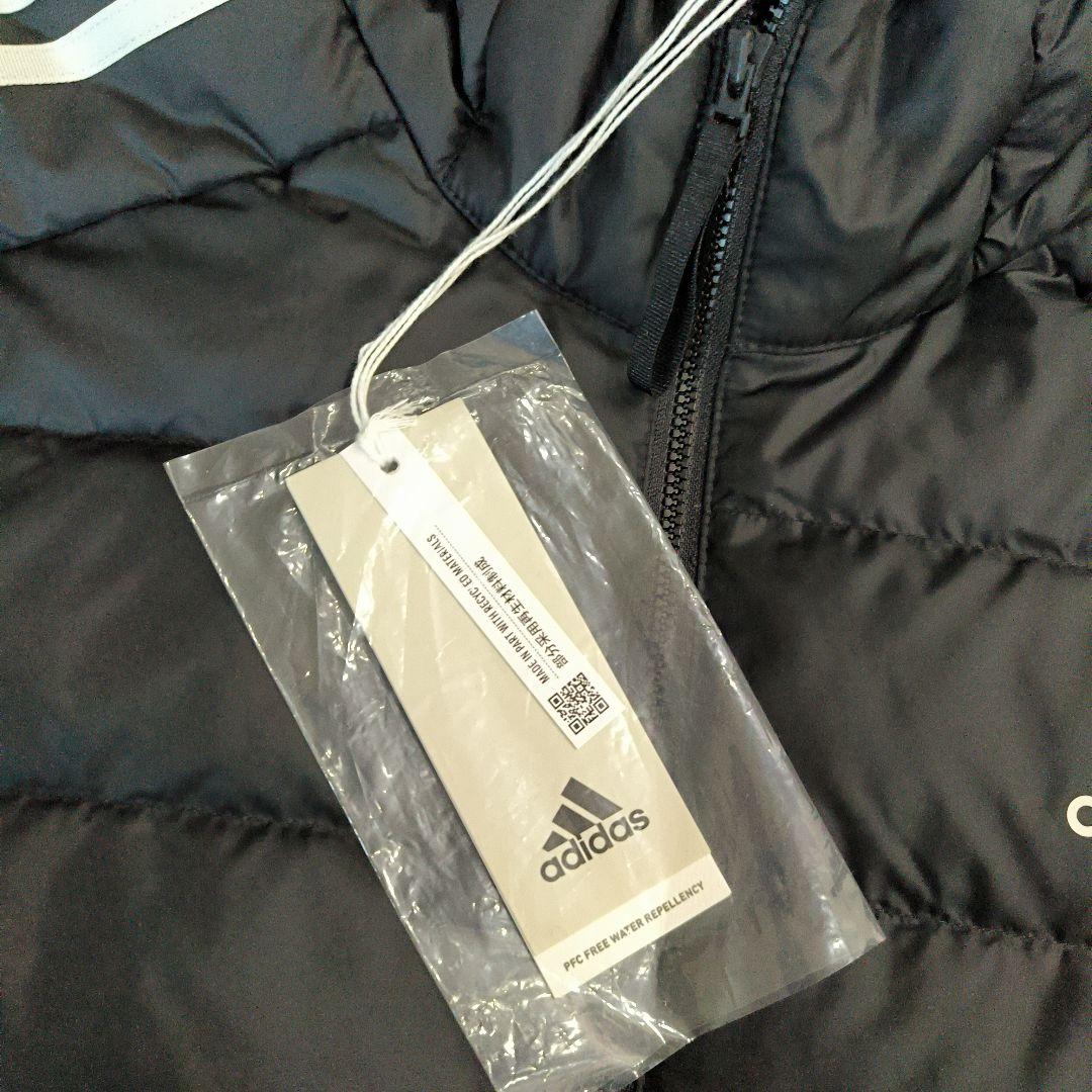 adidas ブラック ダウンジャケット 新品未使用