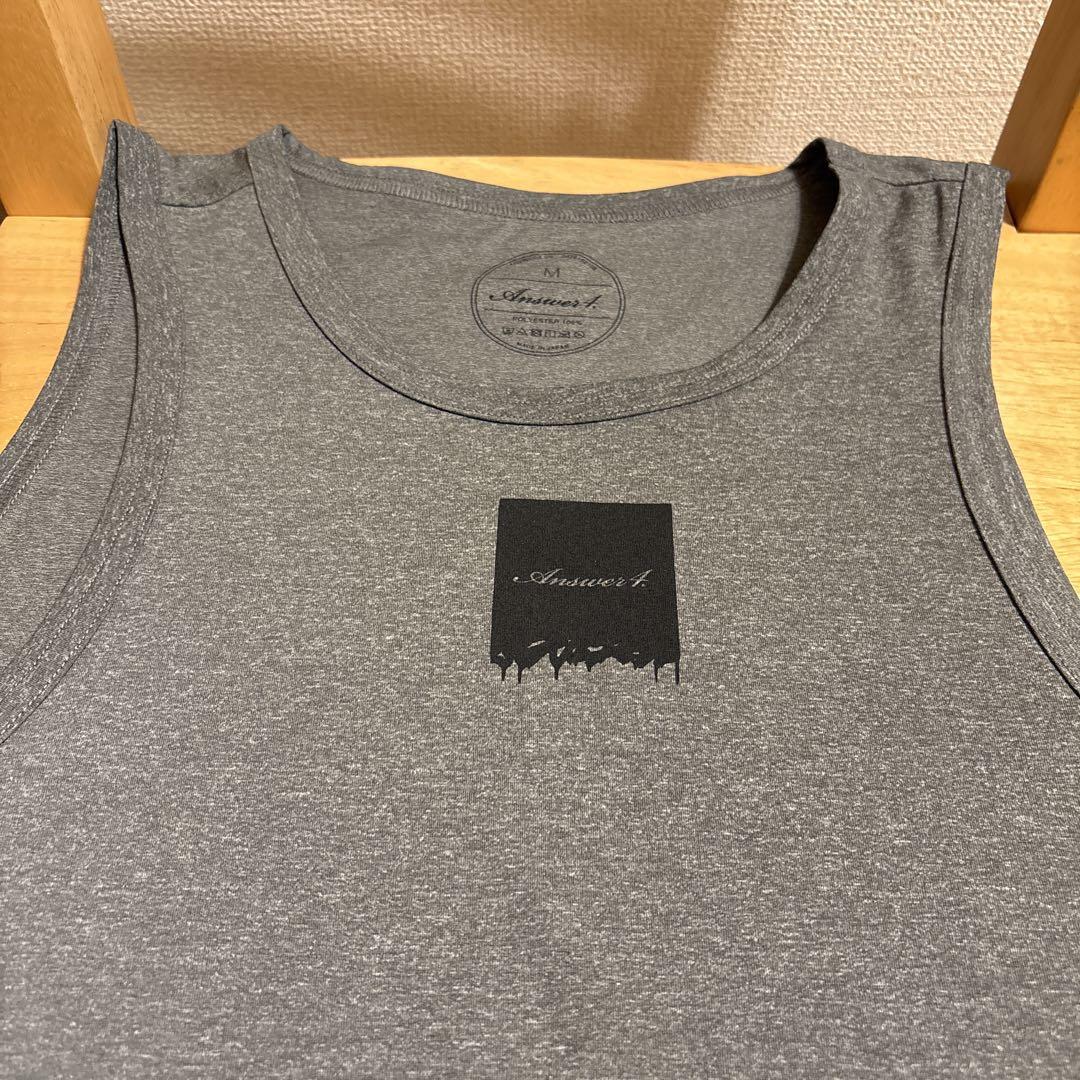answer4 タンクトップ Msize グレー　ほぼ新品