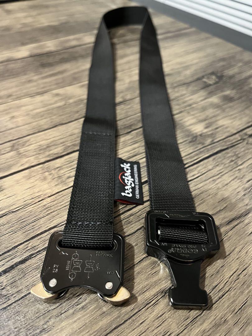 bagjack バッグジャック コブラバックル ベルト 25mm ブラック