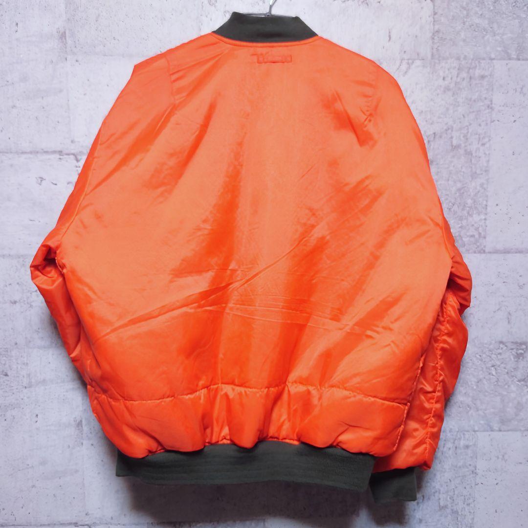90s OLD UNIQLO オールド ユニクロ MA-1 L オリーブグリーン