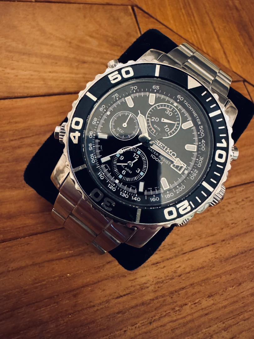 最高級のスーパー クォーツ クロノグラフ SEIKO セイコー 7T32-7G20 メルカリ - 時計