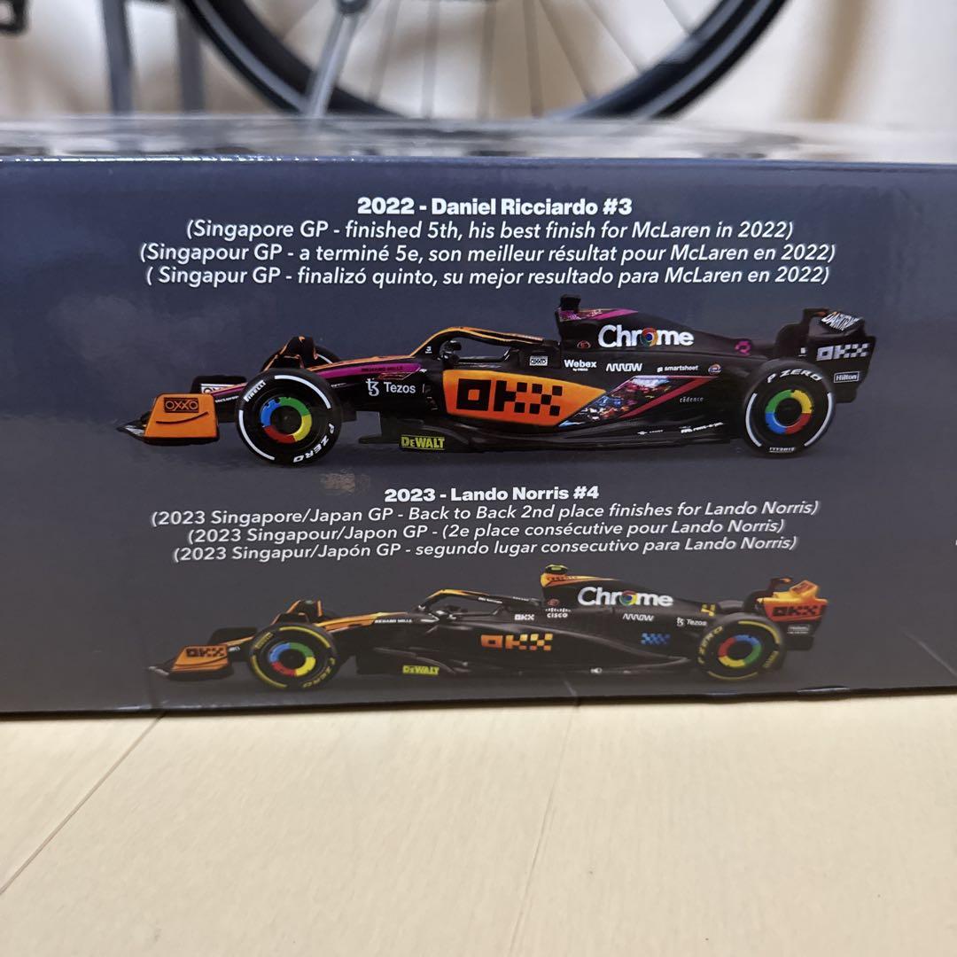 未開封 burago ブラーゴ F1 マクラーレン 6台 1/43 ミニカー 未開封 burago ブラーゴ F1 マクラーレン 6台 1/43 ミニカー
