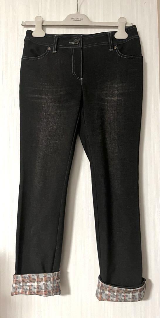 1回着用美品☆PINORE relaxピノーレ☆2wayストレッチパンツ☆36