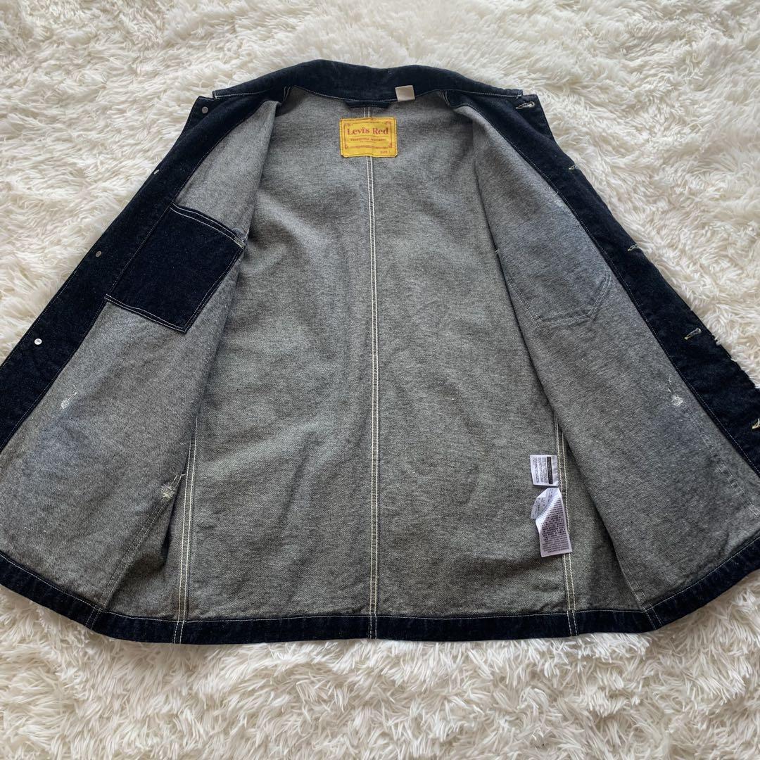 【美品】Levis Red デニムジャケット ENGINEERD COAT L