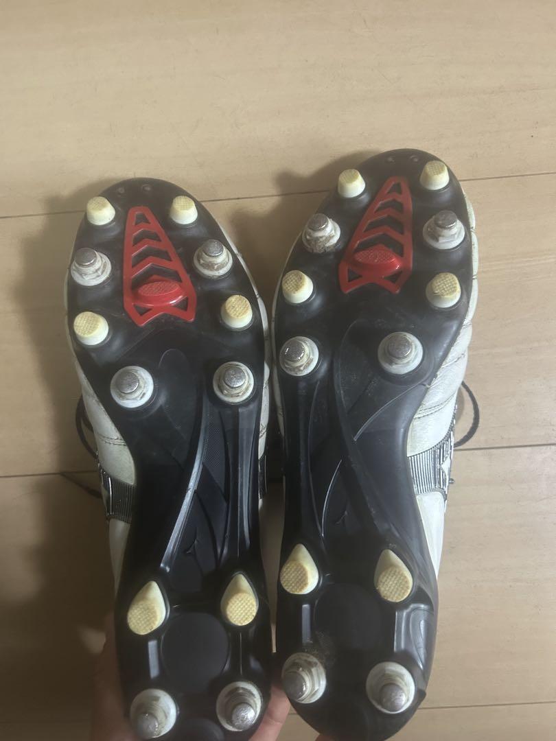 Mizuno サッカースパイク ホワイト/レッド SG