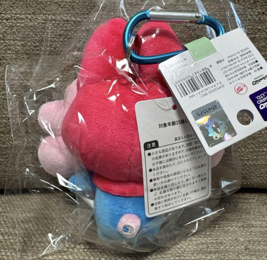ミャクミャク マイメロ マイメロディー 会場限定 カラビナ付きマスコット ミャクミャクマイメロ マイメロディー 会場限定 カラビナ付き