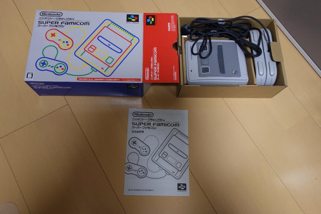 【美品】ニンテンドー クラシックミニ スーパーファミコン