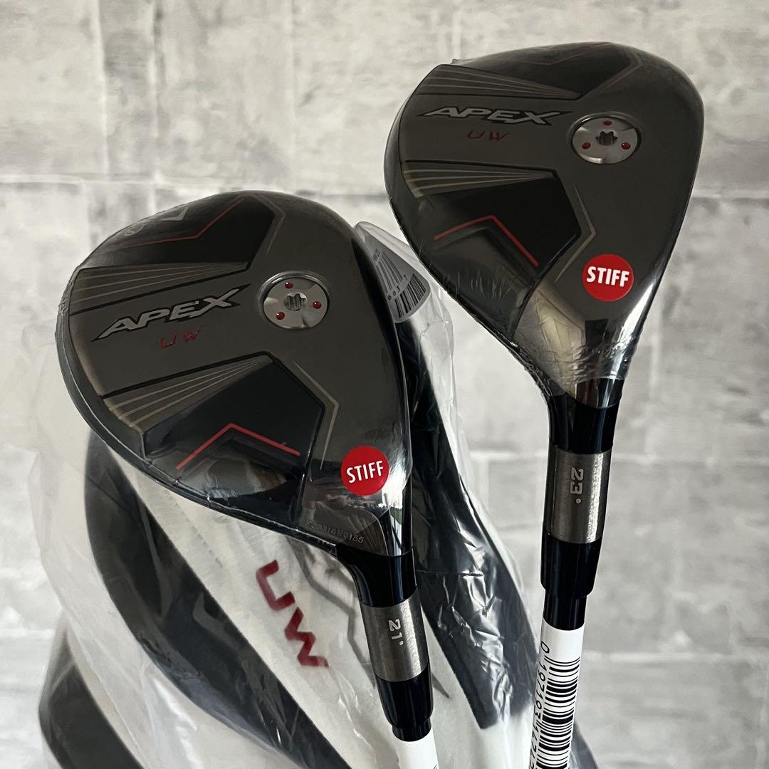 新品 キャロウェイ APEX UW フェアウェイウッド 2024年 21度 S