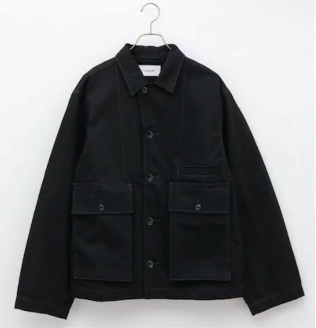 LEMAIRE BOXY JACKET size:S 黒 未使用