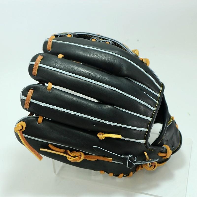 ハイゴールド HIGOLD 内野手用 硬式グローブ 黒 ブラック 高校野球対応