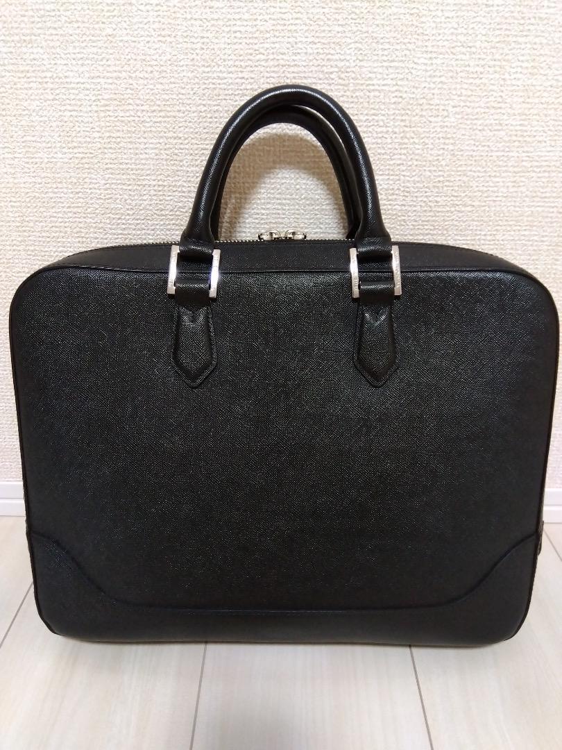 【極美品】PELLE MORBIDA ブリーフバッグ キャピターノ 1室タイプ