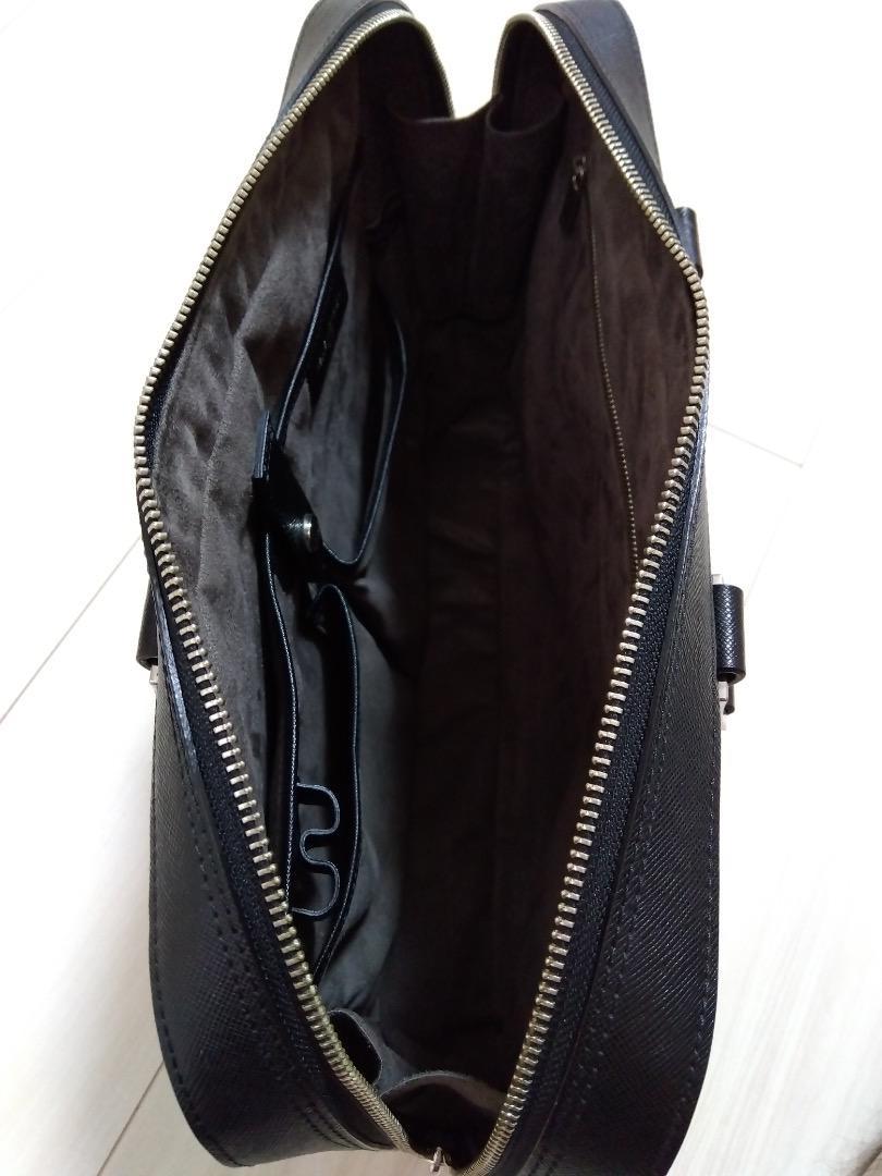 【極美品】PELLE MORBIDA ブリーフバッグ キャピターノ 1室タイプ