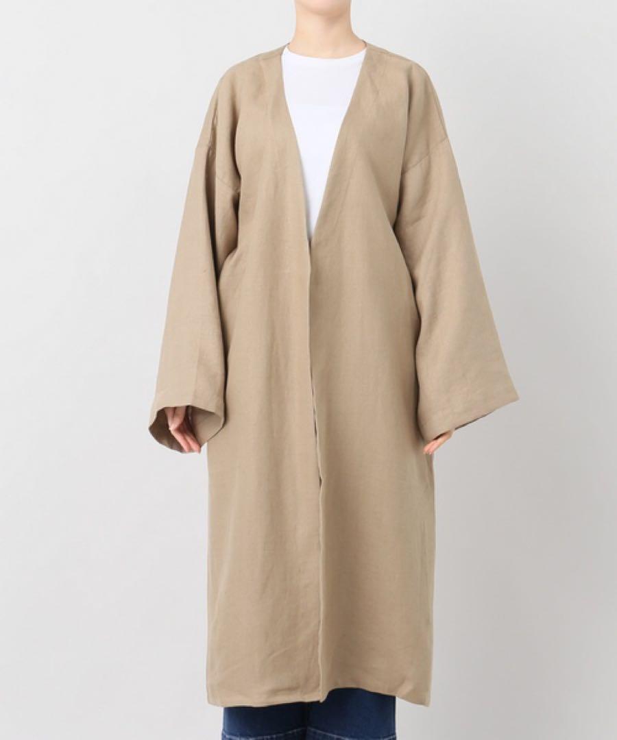 Deuxieme Classe HELMSMOOR リネンコート ドゥーズィエム