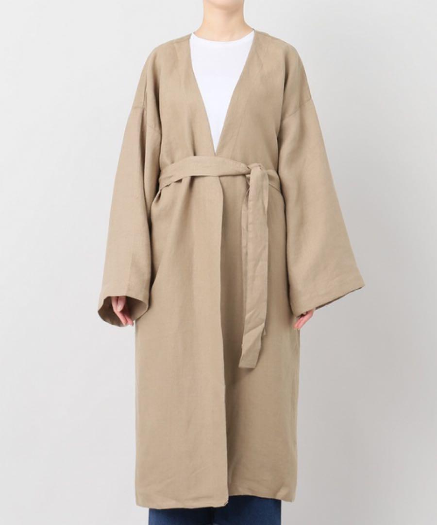 Deuxieme Classe HELMSMOOR リネンコート ドゥーズィエム