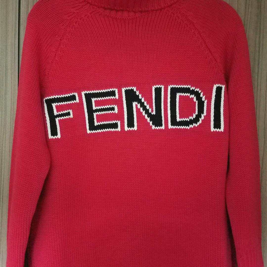 【FENDI】⭐新品未使用⭐インテリアロゴセーター 超入手困難で貴重なお品です♪