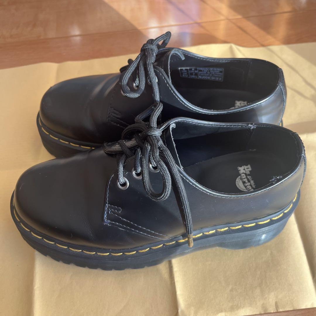 Dr. Martens 厚底 1461 quad 3ホール UK5