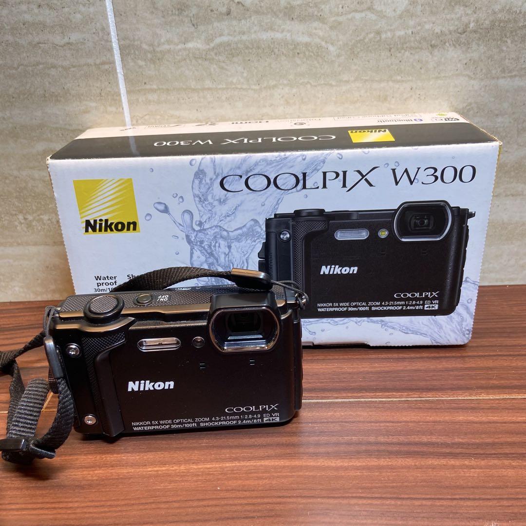 Amazon | Nikon デジタルカメラ COOLPIX W300 BK クールピクス