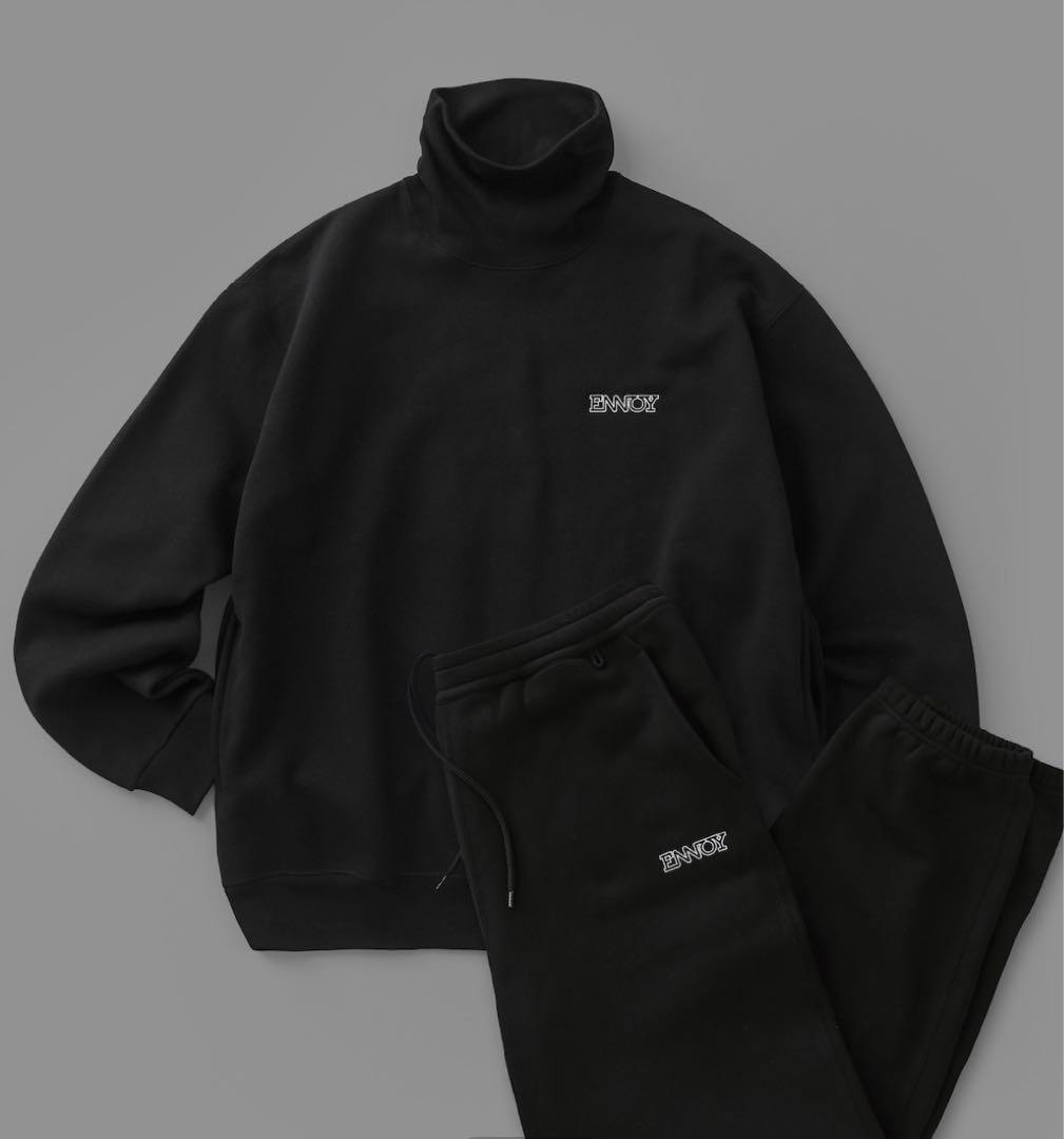 【新品】ENNOY ELECTRIC LOGO SWEAT SETUP S