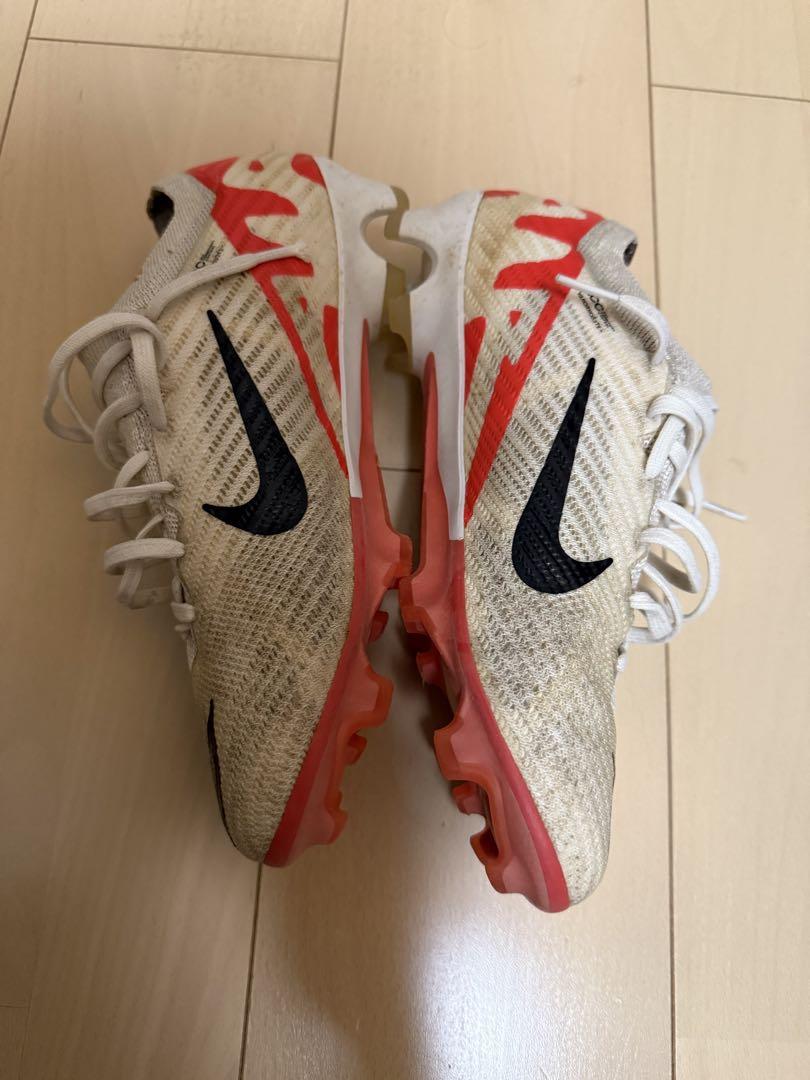 Nike マーキュリアルヴェイパー15 FGサッカーシューズ ホワイト/レッド