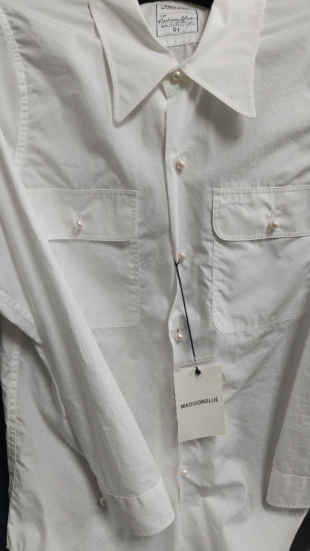 新品 未使用 タグ付き マディソンブルー パール 阪急百貨店 限定 シャツ 画像2