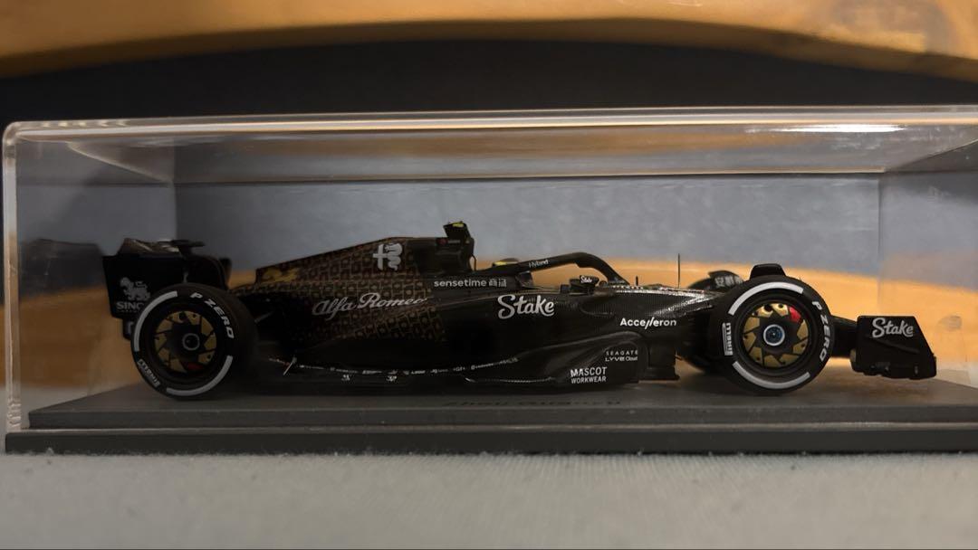 d*9様 スパークF1 1/43 アルファロメオ C43 ラスベガスGP 202 Spark (スパーク) Sparky 1/64 Alfa Romeo F1 Team Stake C43 No