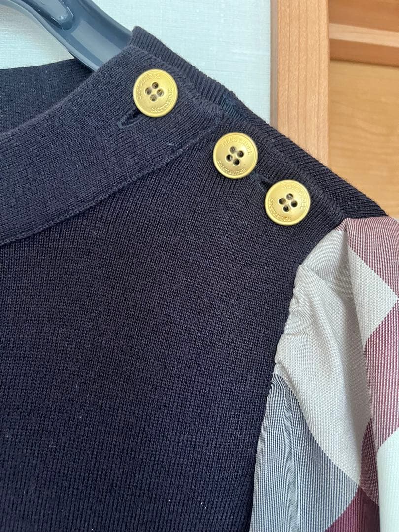 ブルーレーベル クレストブリッジ ニットワンピース ブルーレーベル クレストブリッジ ニットワンピース