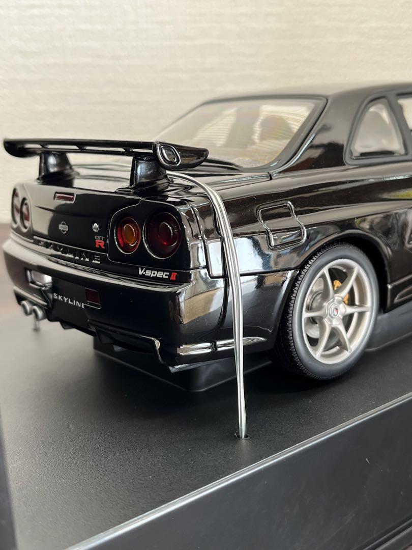 オートアート1/18スカイラインGT-R R34 v spec Ⅱ