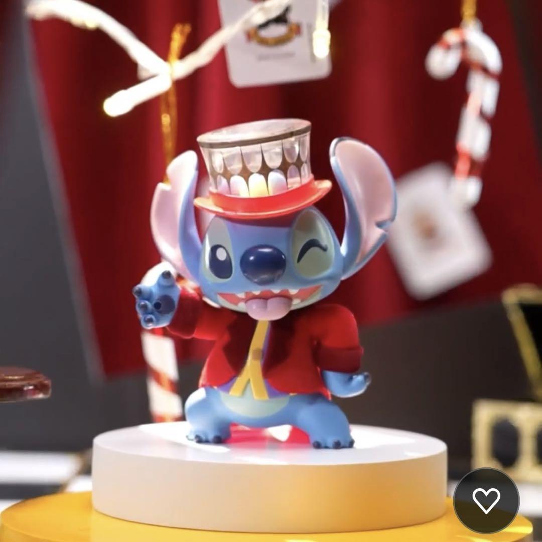 ディズニー TOPTOY スティッチ フィギュア ピエロ 海外限定