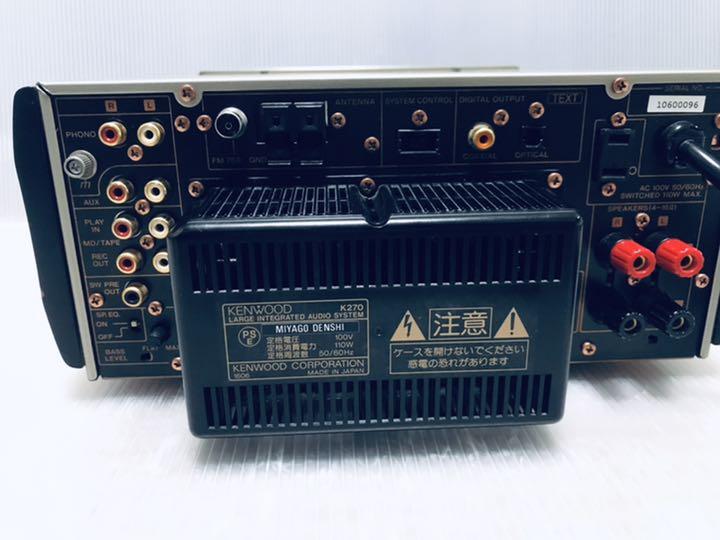 ジャンク】ケンウッドK270 リモコン付