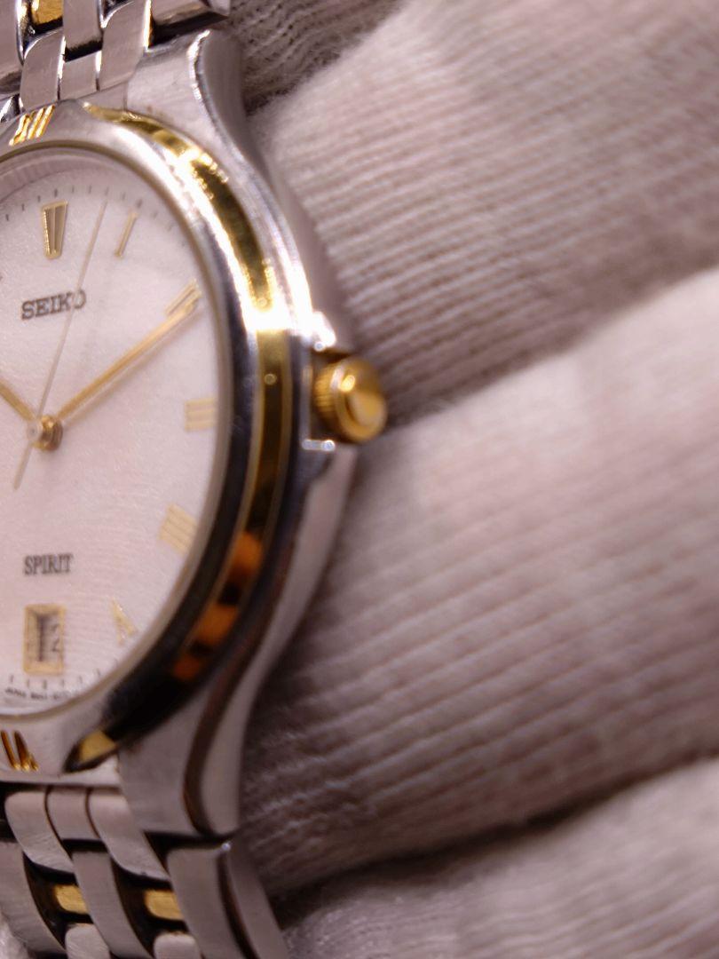 良品！SEIKO SPIRIT 8N45-6040 年差　電池・パッキン交換済！ 良品！SEIKO SPIRIT 8N45-6040 年差 電池・パッキン交換済！