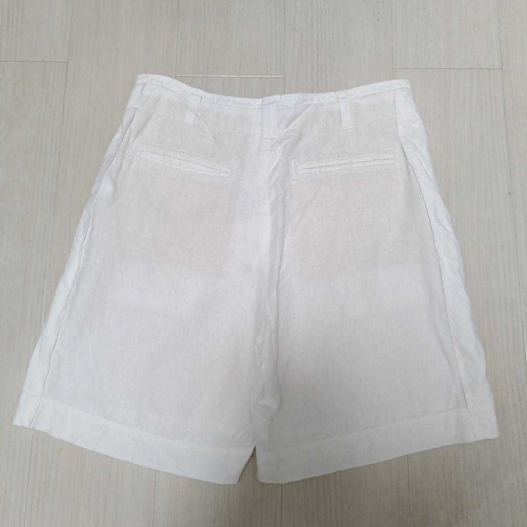 ポロラルフローレン リネン ショートパンツ オフホワイト 美品 ポロラルフローレン リネン ショートパンツ オフホワイト 美品