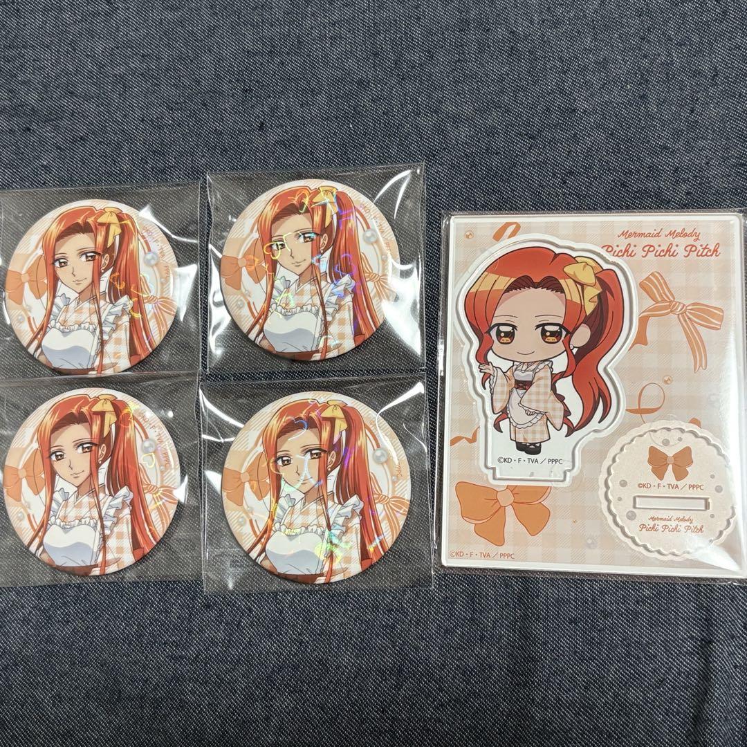 ぴちぴちピッチ シーパラダイス 缶バッジ 沙羅 沙羅】マーメイドメロディー ぴちぴちピッチ 缶バッジ
