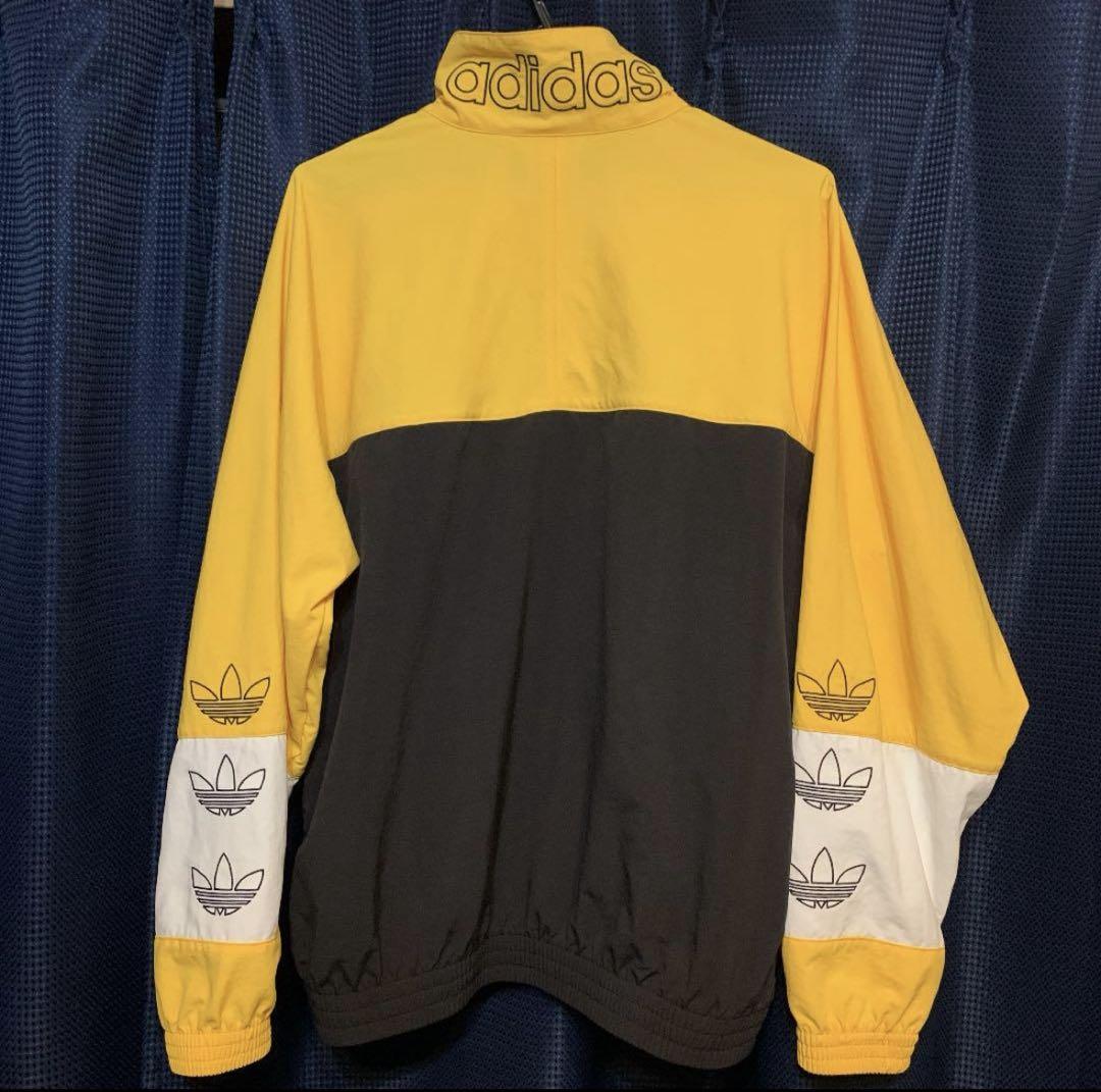 特売！adidas アディダストレフォイルロゴ トラックジャケット ジャージ