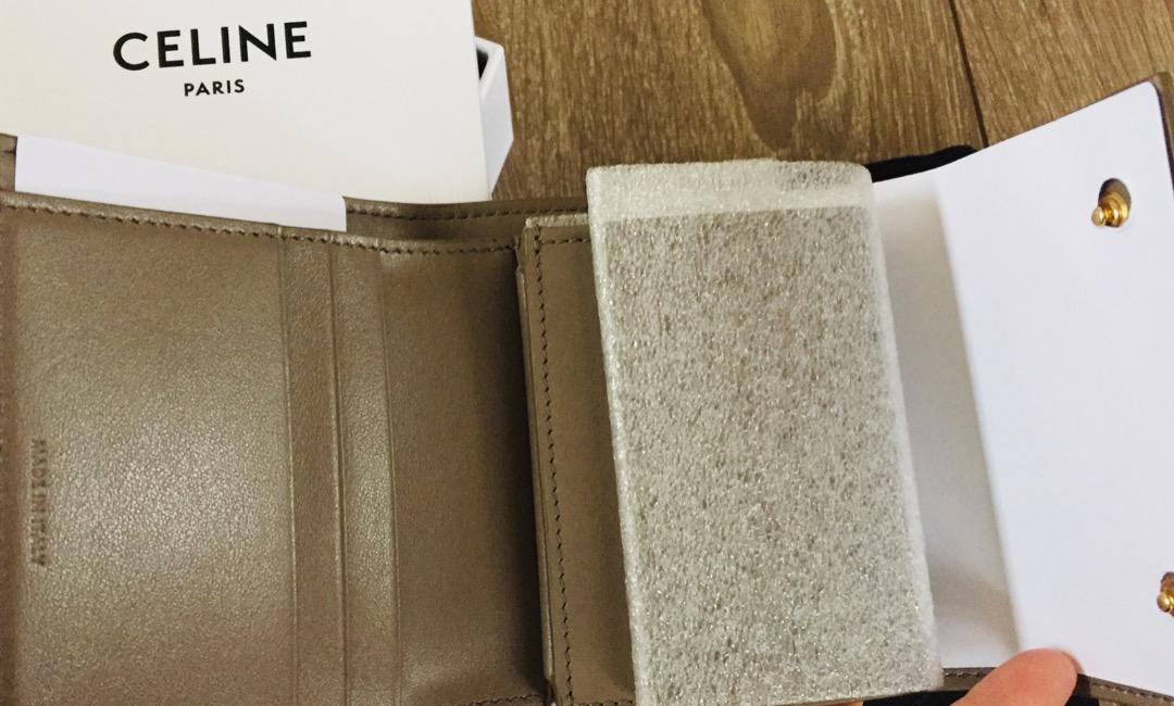 セリーヌ Celine スモール トリフォールドウォレット
