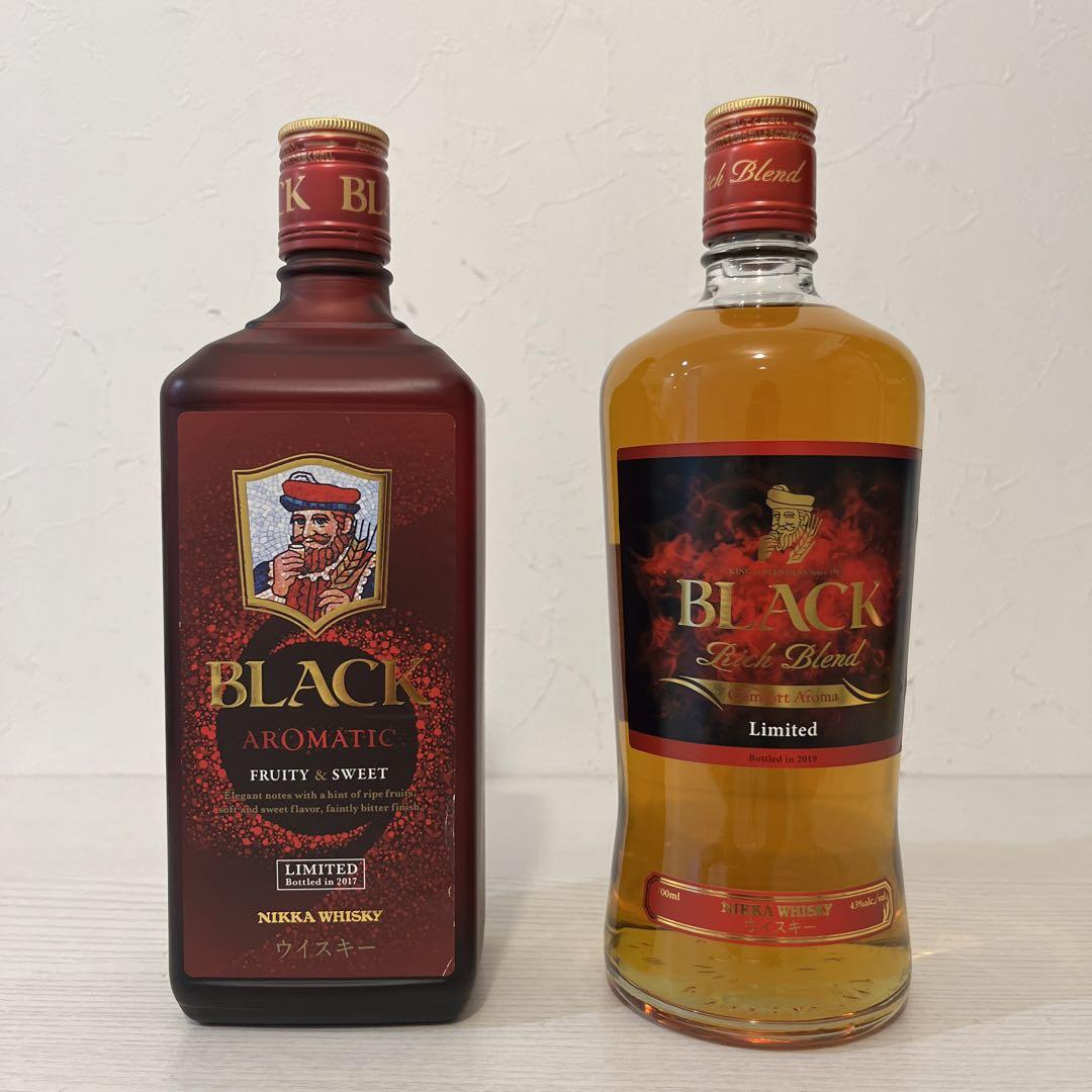 ブラックニッカ　コンフォートアロマ　アロマティック　限定品　終売品　古酒　竹鶴