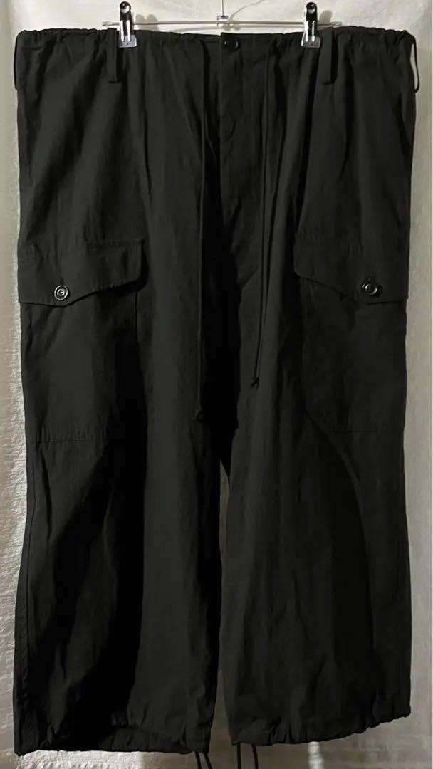 【希望額で取引可】Y's 2021SS Black Cargo Pant.
