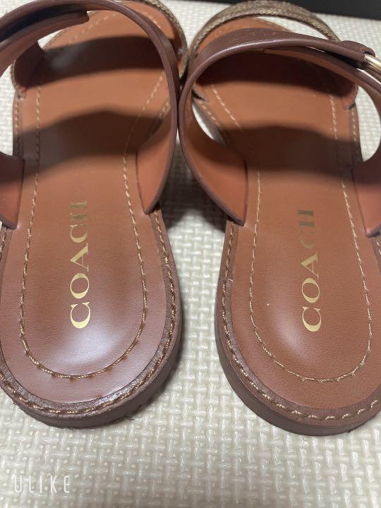 国産セール COACH フラットサンダル OXFdt-m86115066893 最新作正規品