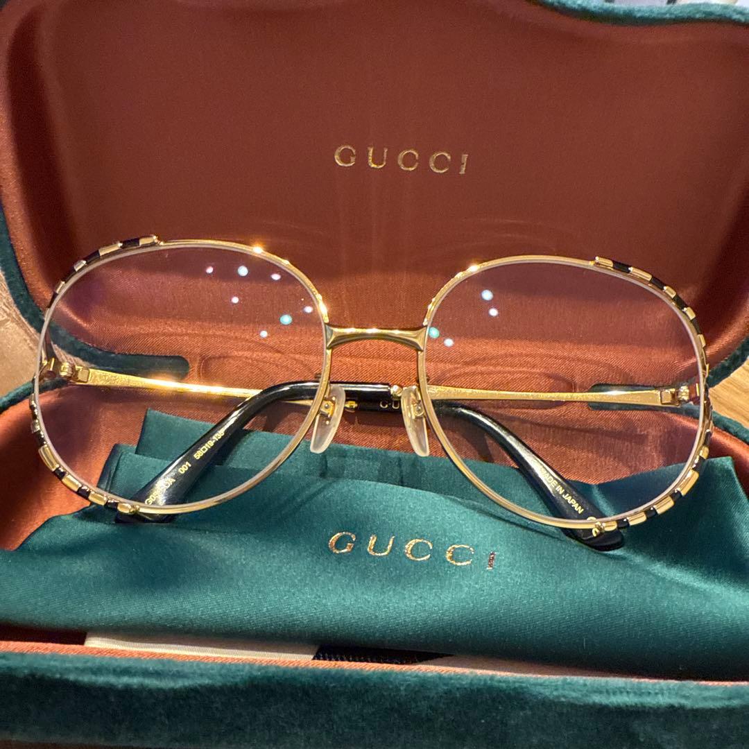 GUCCI グッチGG0596OA ラウンドメガネ