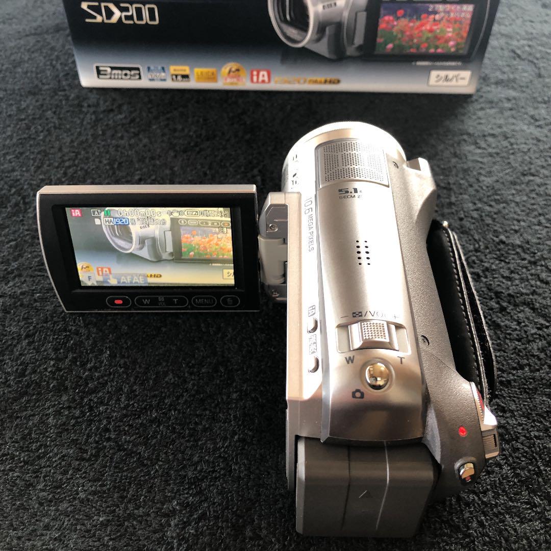 超激安在庫 ビデオカメラ Panasonic HDC-SD200-S 96goF-m86116129665 爆買いお得