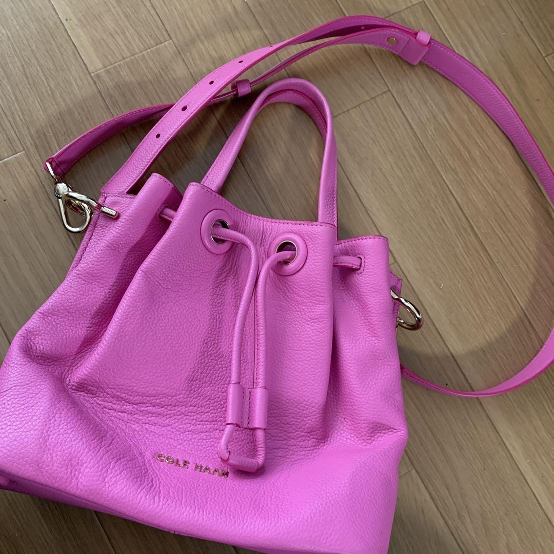 最旬トレンドパンツ 美品☆COLE HAAN コールハーン☆レザーバッグ2way バッグ バッグ