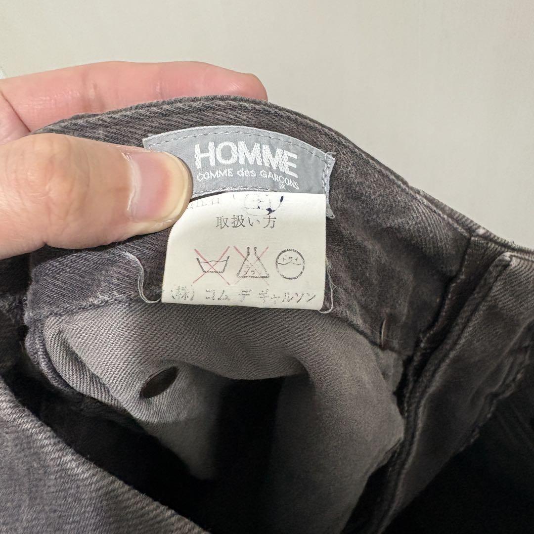 80s comme des garçons homme デニムパンツ デカオム
