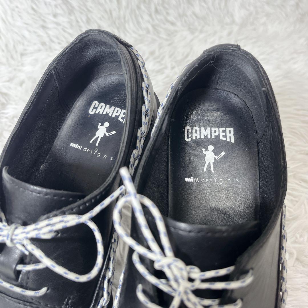 希少 CAMPER ミントデザインズ コラボ IMAN 39 黒 25cm 希少 CAMPER ミントデザインズ コラボ IMAN 39 黒 25cm - メルカリ