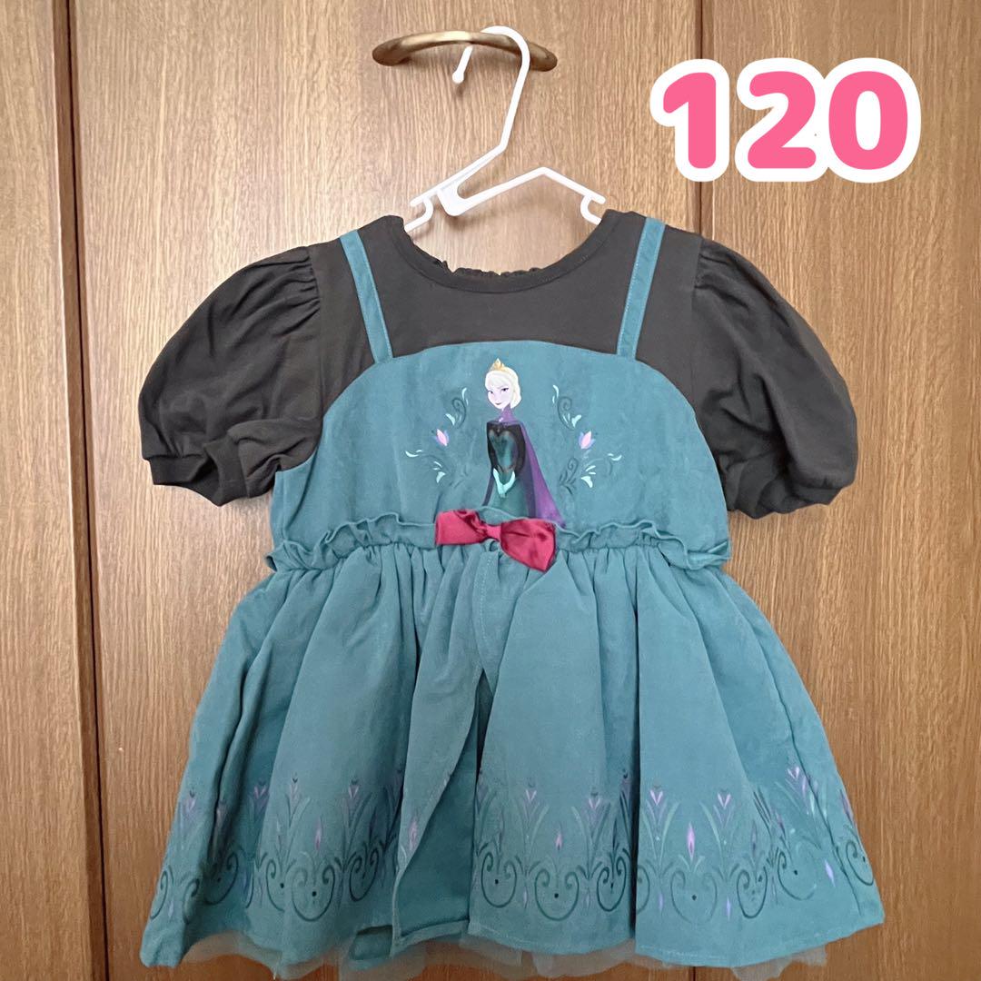 アナと雪の女王 エルサ 半袖チュニック バースデイ cottoli