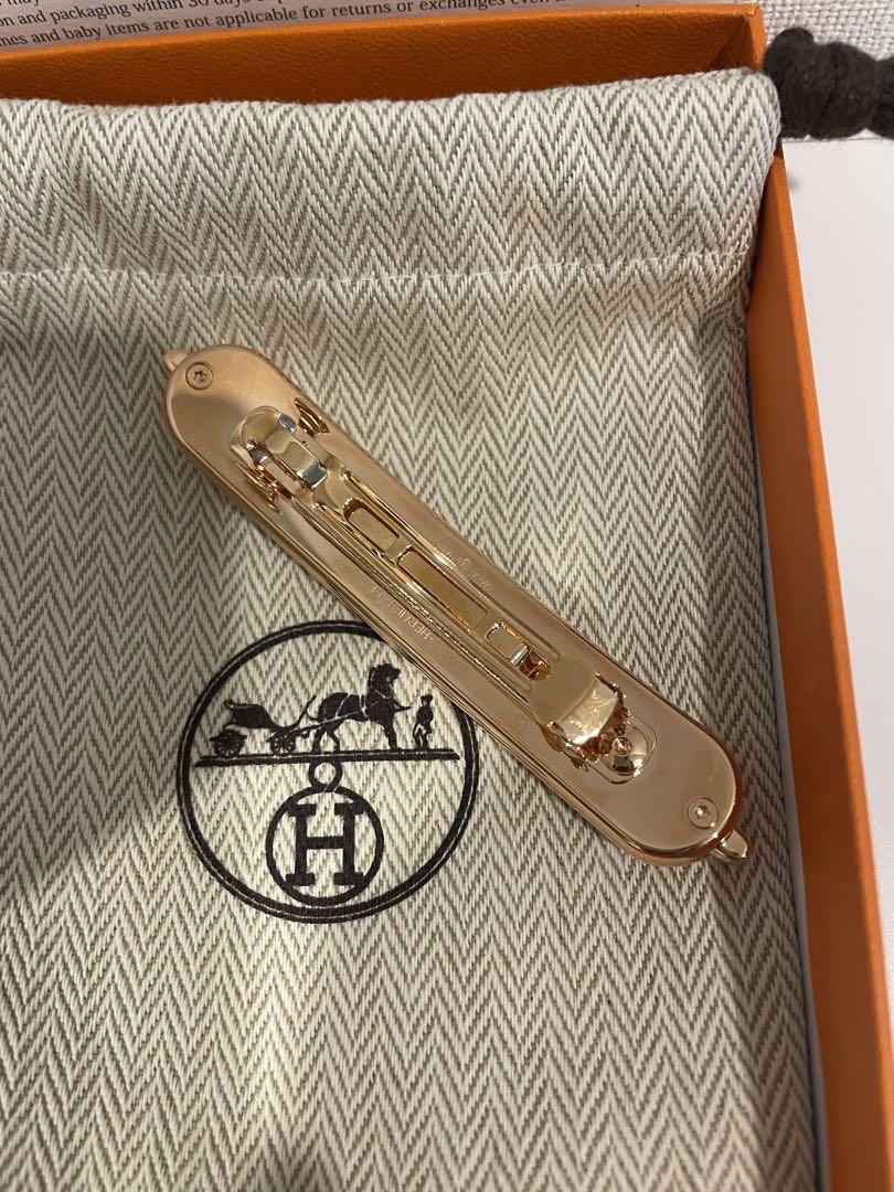 エルメス　バレッタ　クレ