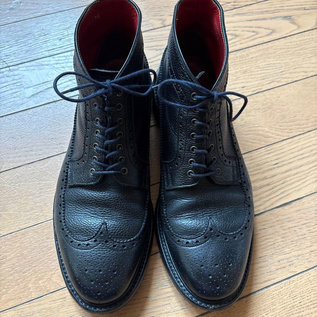 リーガル　トーキョー　ブーツ　シボ革