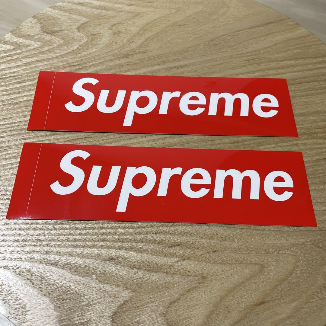 Supreme ステッカー2枚セット - メルカリ